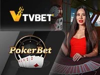 Poker online game logo by TVBET on ninecasinohu.net